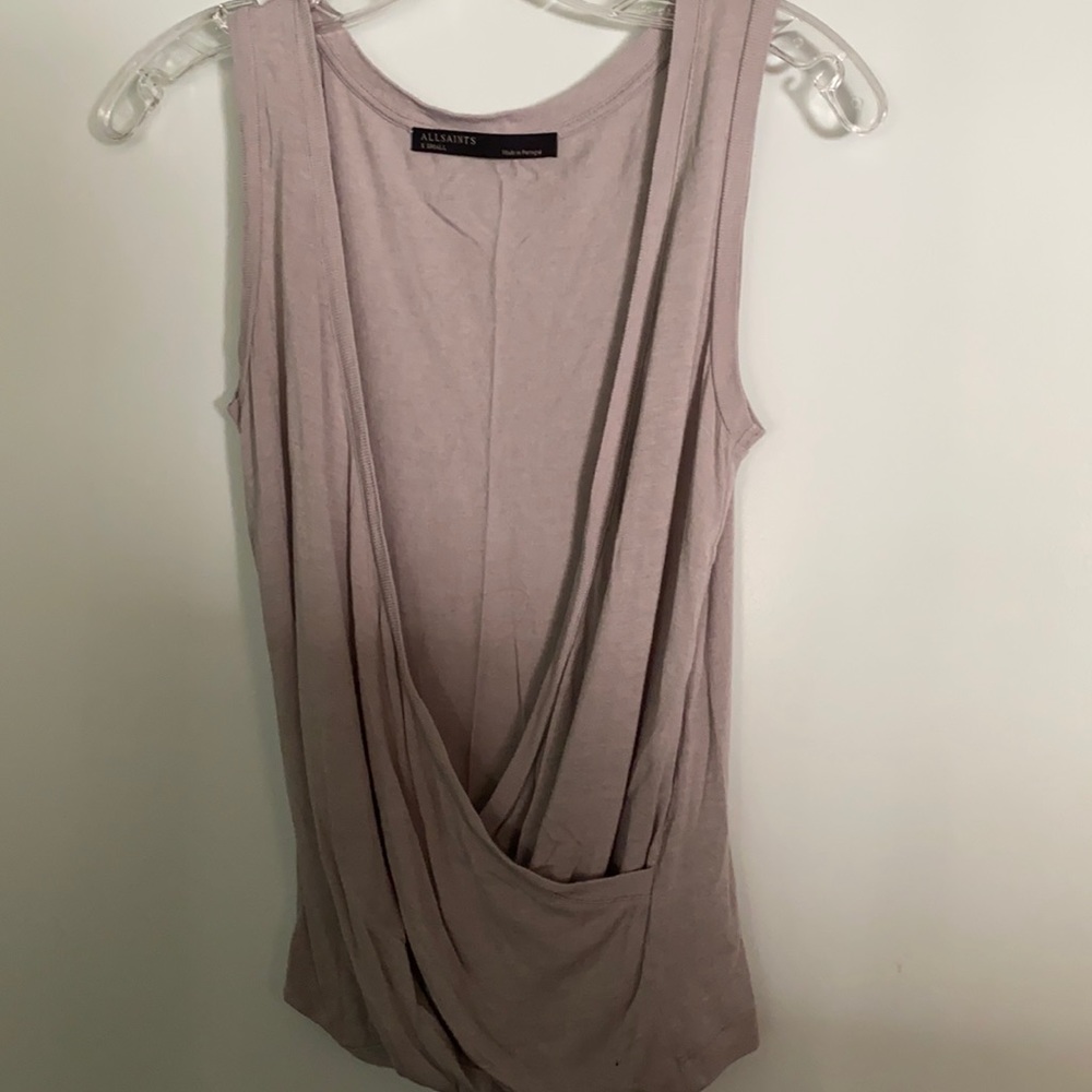 AllSaints Wrap Top